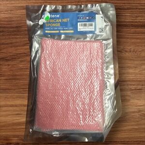 Pink African Net Sponge 2 Pack